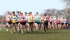4714 Yared Hagos (North East) with the leaders in the early stages of the senior mens Inter Counties Cross Country, Cofton Park, Birmingham. Photo: David T. Hewitson/Sports for All Pics